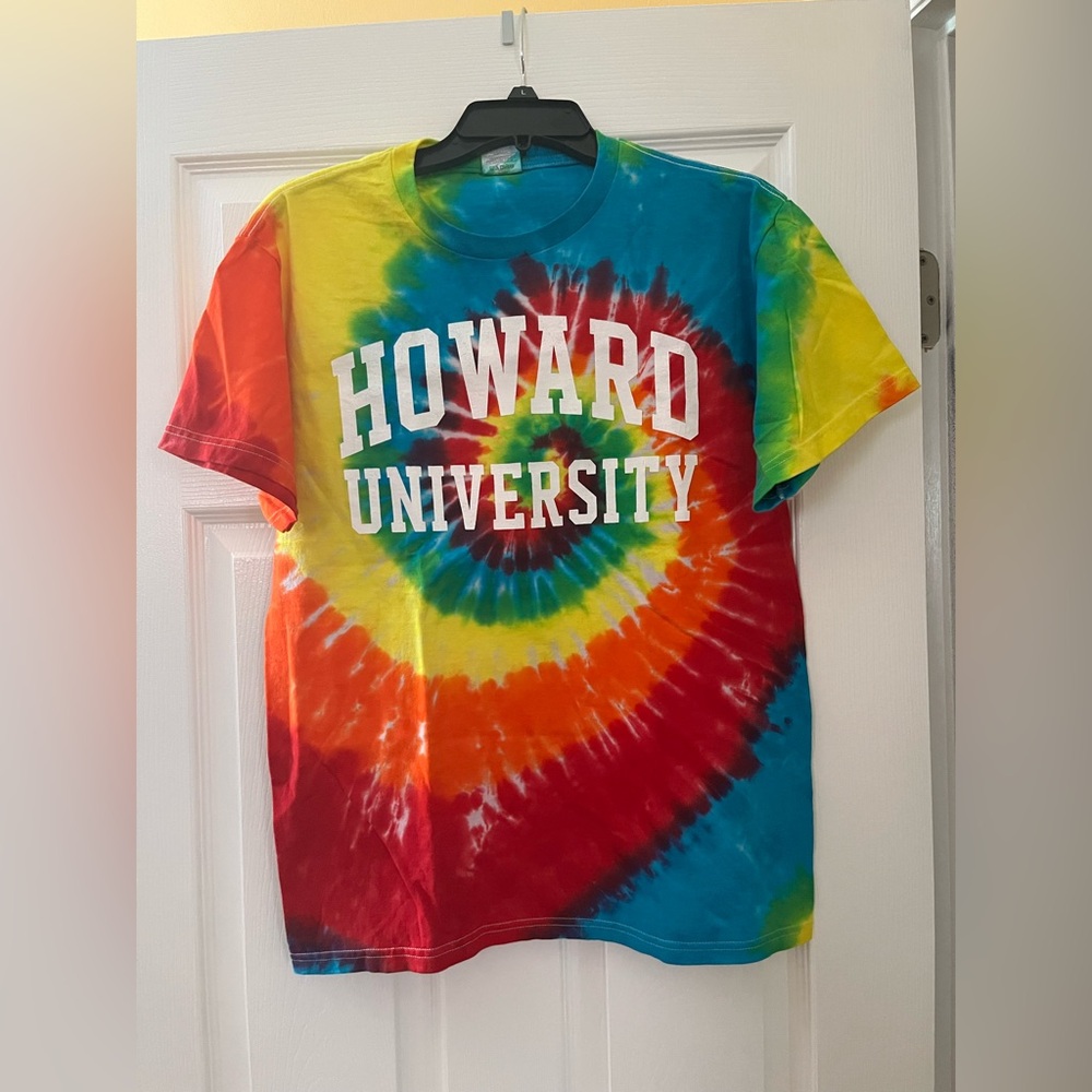 Howard University Tie-Dye T-Shirt - Picture 1 of 4